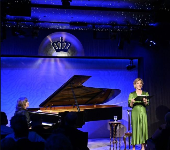 Lucy Parham and Juliet Stevenson perform I, Clara to open the new Bechstein Hall, London November 2024